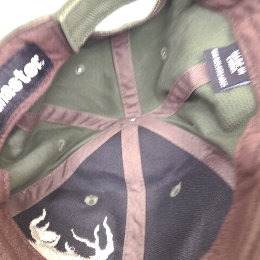Bushmaster Hat Cap Deer Hunting Outdoor Strap‎ Back Green Camo Blend - Picture 11 of 11
